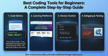 best coding tools for beginners a complete step-by-step gude