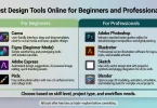 best design tools online for beginners and professionals