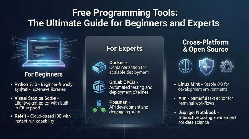 free programming tools the ultimate guide for beginners and experts